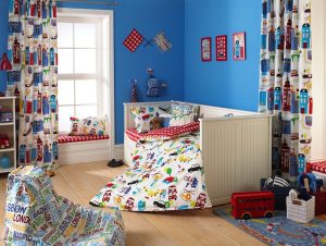 پرده های شیک و ساده برای اتاق خواب کودک