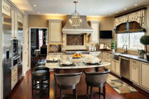 ترکیب سبک مدرن و کلاسیک در آشپزخانه