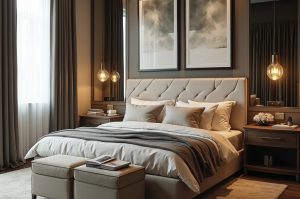 ترکیب سبک کلاسیک و مدرن در دکوراسیون اتاق خواب