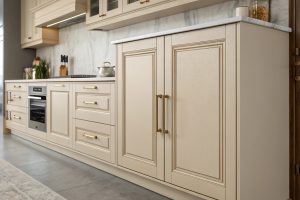 کابینت مدرن با رنگ بژ