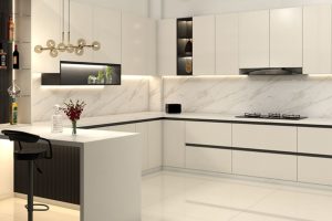 کابینت مدرن سفید