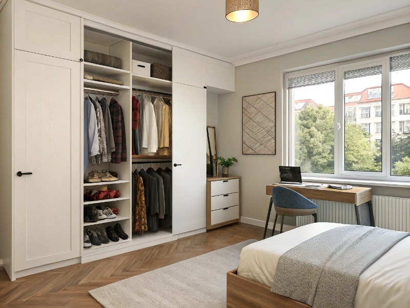 طراحی کمد دیواری جادار