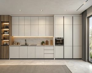 کابینت آشپزخانه به سبک مینیمال