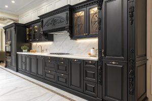 کابینت آشپزخانه مشکی